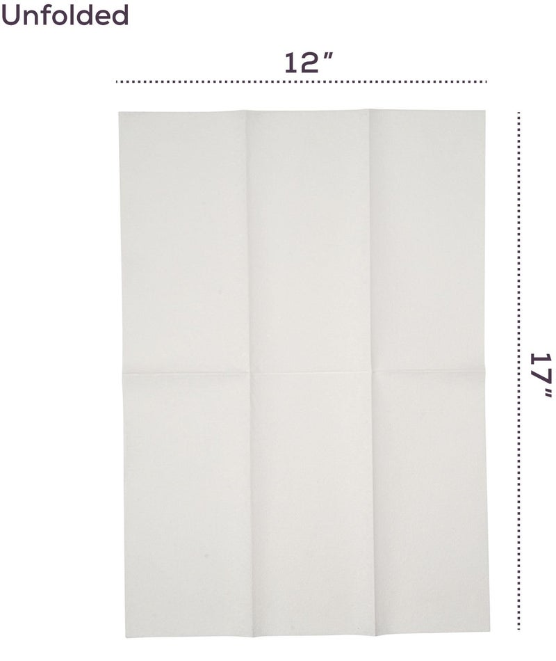SETUP [100 Count] Linen-Feel Guest Towels - Disposable Cloth Dinner Napkins, Bathroom Paper Hand Towels, Wedding Napkins - (Formerly Comfy Package) - Image 3